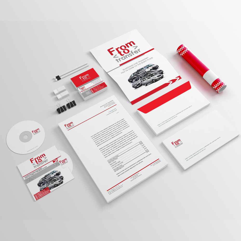 Prijevoznička Firma Vizualni Identitet